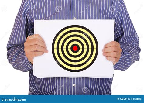 human target stock image image  hurt failure fail