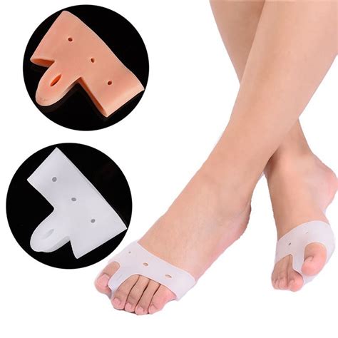 Three Hole Foot Correction Thumb Valgus Corrector Foot Care Gel Silicon