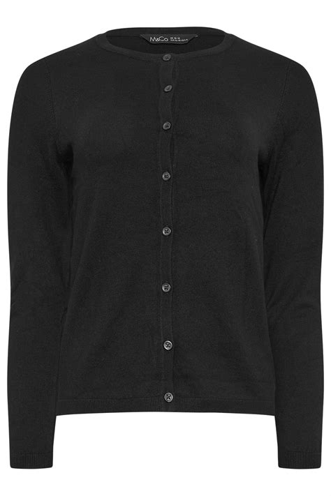 Mandco Black Button Down Cardigan Mandco