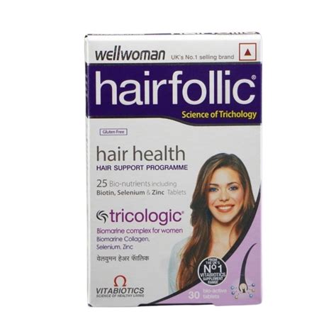 Wellwoman Hairfollic Tablets - Buy Online with Discount, dermatologist ...