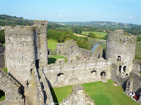 Kidwelly Castle Inside - 1 by bobswin on DeviantArt