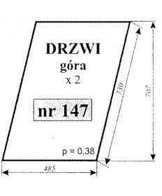 Szyba Drzwi Ursus C Kabina Z Rurek Kwadratowych