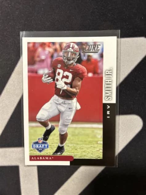 Score Nfl Draft Irv Smith Jr Rookie Alabama Crimson Tide