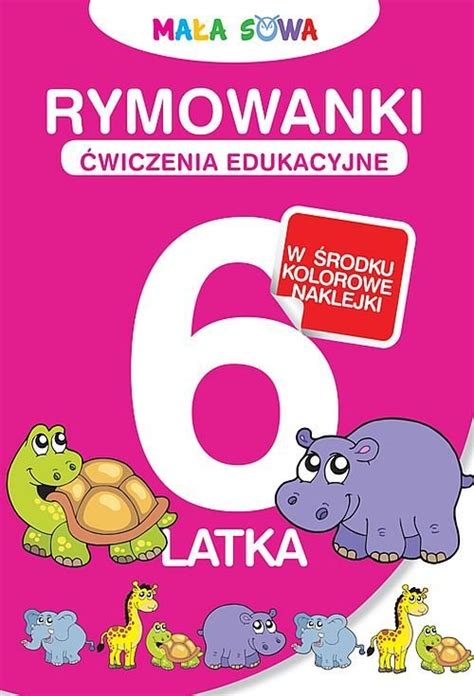 Rymowanki Latka Wiczenia Edukacyjne Naklejki Opracowanie