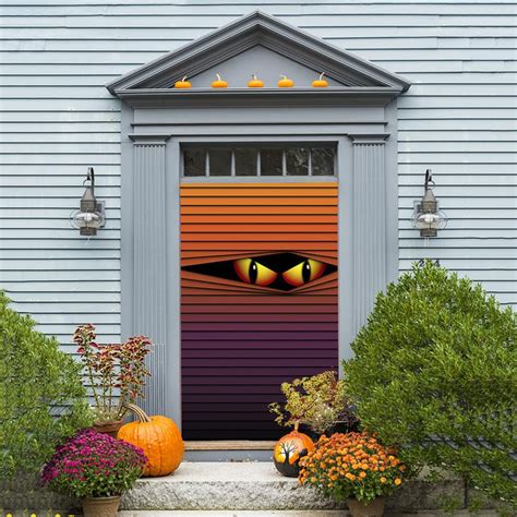 Scary Eyes Door Cover From 4999 Usd Doorfoto™