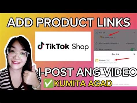 Paano Mag Add Product Links Sa Tiktok Videos How To Add Product Links