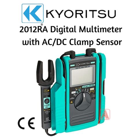 Kyoritsu KEW 2012RA Digital Multimeter With AC DC Clamp Sensor