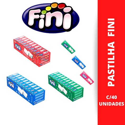 Pastilha Fini C 40 Unidades Escolha O Sabor Shopee Brasil