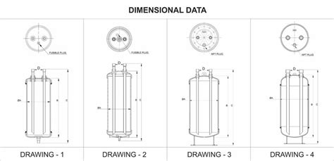 Dry All Liquid Refrigerant Receivers Bi Flow Vertical