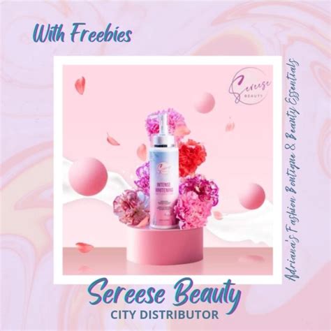 Sereese Beauty Intense Whitening Body Lotion With Freebies Shopee