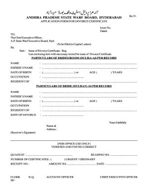 Pradesh Application Form Divorce - Fill Online, Printable, Fillable, Blank | pdfFiller