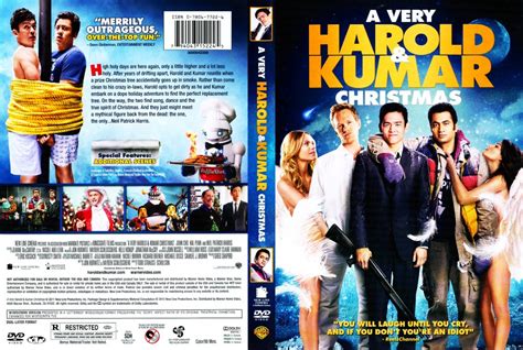 A Very Harold And Kumar Christmas Movie Dvd Scanned Covers A Very