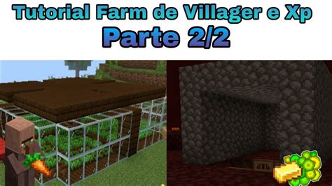 Tutorial Farm De Villager E Farm De Xp Parte Final Minecraft