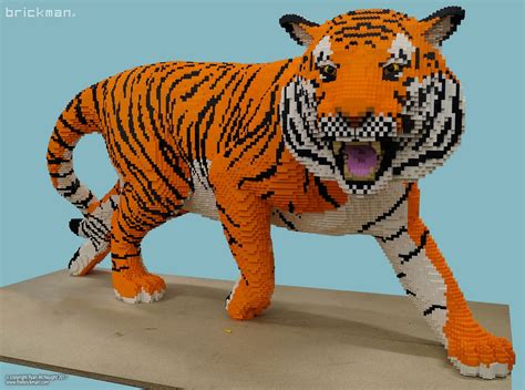 Lego Dreamworld Tiger Front Lego Animals Lego Lego Models