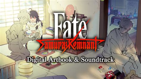 Fate Samurai Remnant Digital Artbook Soundtrack Para Nintendo Switch