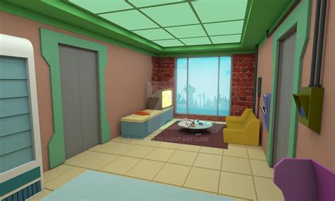 Futurama Room By Dneobr On Deviantart