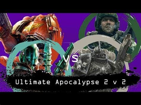 Dawn Of War Ultimate Apocalypse V Imperial Guard Chaos Space