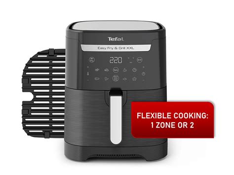 Tefal Easy Fry Xxl In Digital Dual Air Fryer Grill L Or L