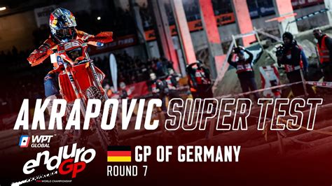 2022 WPTGlobal FIM EnduroGP World Championship Rnd7 GP Of Germany