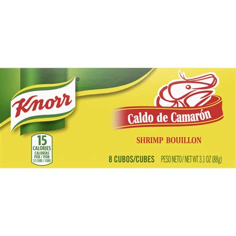 Knorr Shrimp Flavored Bouillon Cubes Hispanic Foodtown