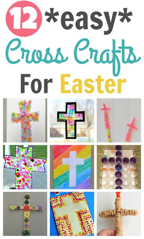 12 Easy Cross Crafts For Easter Happy Home Fairy