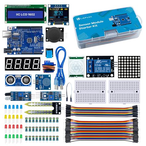 Lafvin Kit De Inicia O Do M Dulo De Sensor Para Conjunto Arduino Uno