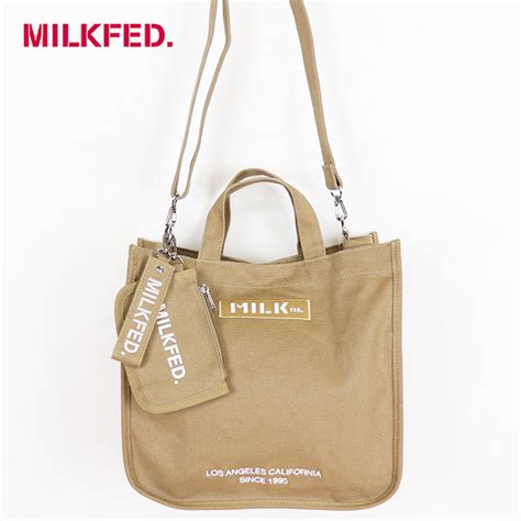 Milkfed ミルクフェド 2way ショルダー トートバッグ 103213053010