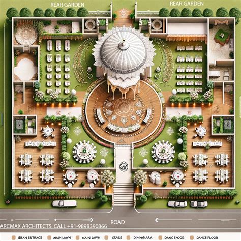 Marriage Garden Design Acco Pakistan