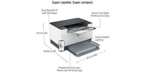 HP LaserJet M209dw Monochrome Printer