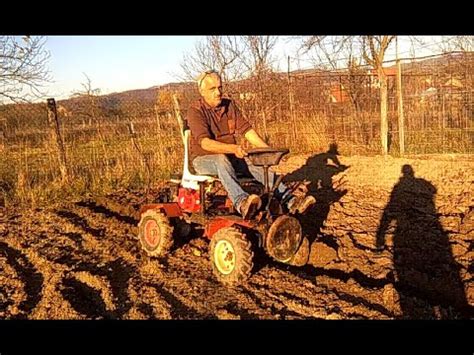 LA ARAT CU MOTOCULTOR 7 CP FACUT TRACTORAS YouTube