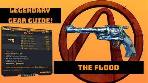 Borderlands The Flood Legendary Gear Guide Youtube