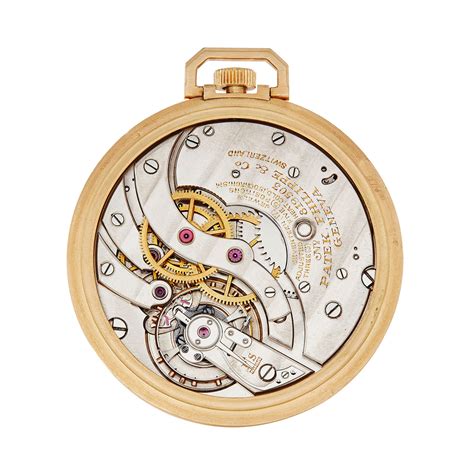 Patek Philippe Yellow Gold Pocket Watch Ref 600 Collectability