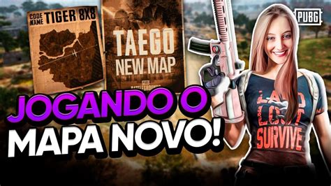 Jogando O Mapa Novo Taego Pela Primeira Vez Pubg Youtube