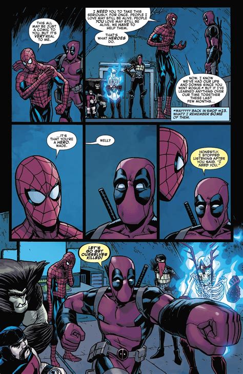 Read Online Spider Man Deadpool Comic Issue 47