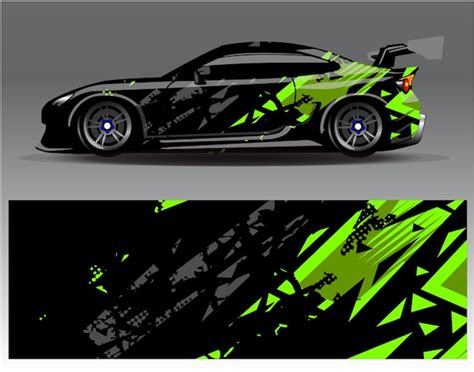 premium vector car sticker car design development   company