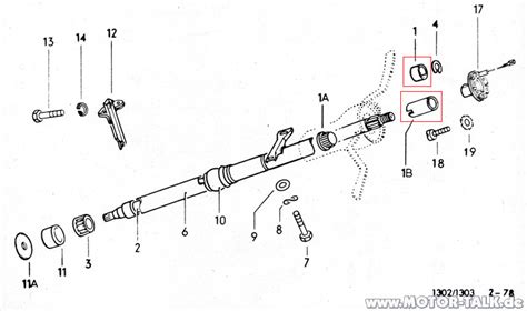 Aufbau Lenkung Lenkrad Lagerbuchse Vw K Fer