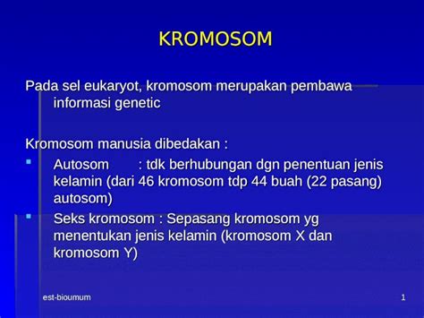 PPT Materi Genetik Biologi DOKUMEN TIPS