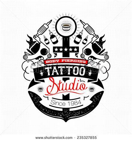 Body Piercing And Tattoo Studio Emblem Tattoo Studio Interior Tatto