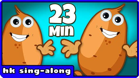 potato  potato nursery rhymes  children  hooplakidz sing
