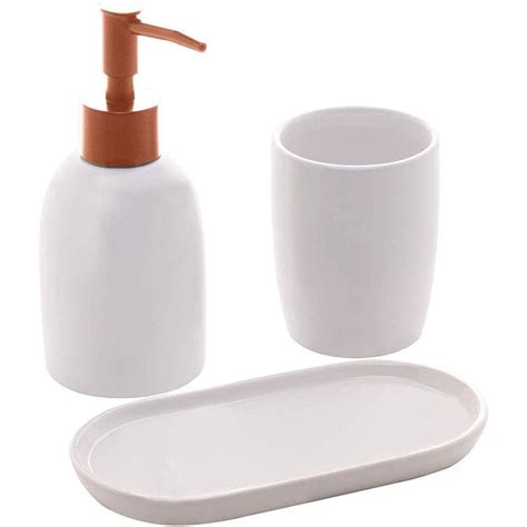 Kit Lavabo Ceramica E Bamboo Casas Bahia