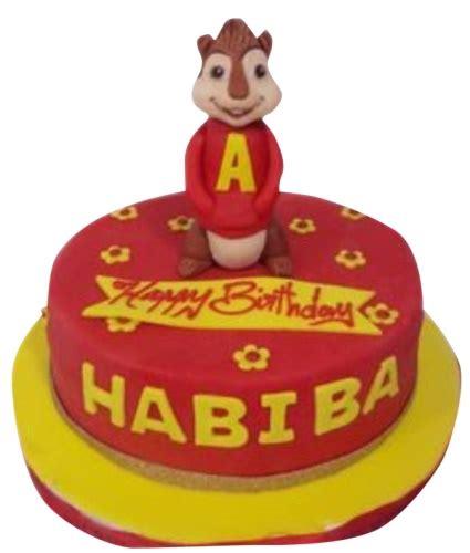 Alvin chipmunks cake