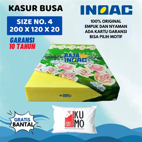 Jual X X Kasur Busa Inoac Original No Ukuran X X Cm