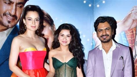 Kangana Ranaut Stuns In Strapless Dress For Tiku Weds Sheru Success