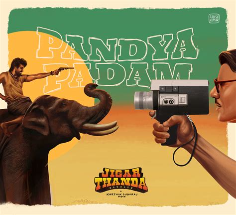 Jigarthanda Double X | Poster Illustration :: Behance