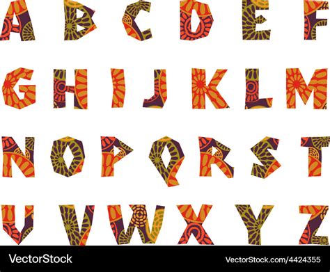 African Alphabet Symbols