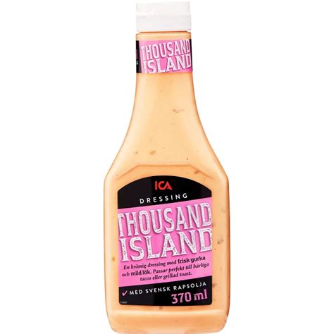 Thousand Island Dressing 370ml Ica Handla Mat Online Från Din Lokala Ica Butik