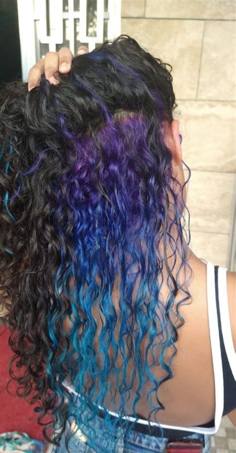 Vibrant Curly Hair Ideas Hairstyle For Long Hair Pelo Rizado De