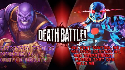 Thanos Vs Darkseid | DEATH BATTLE! by Lars125 on DeviantArt