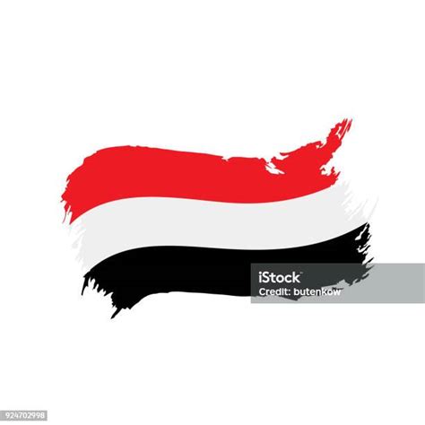 Bendera Yaman Ilustrasi Vektor Ilustrasi Stok - Unduh Gambar Sekarang ...