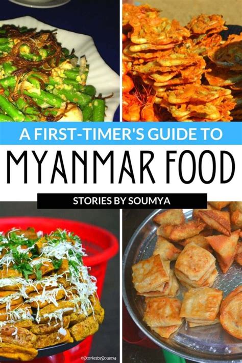 myanmar traditional food  authentic burmese dishes